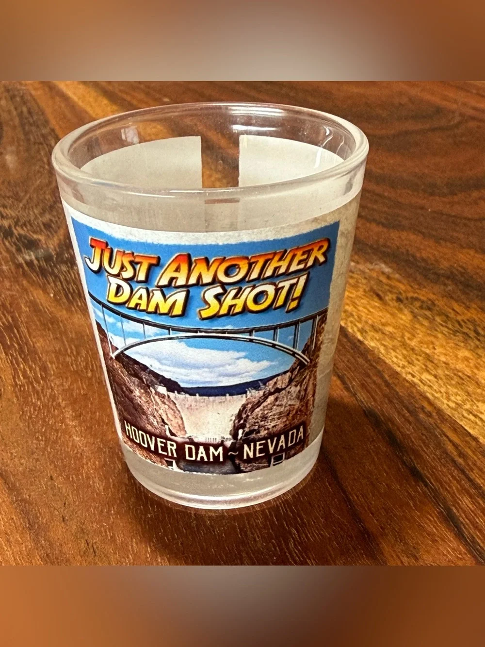 Hoover Dam Shot Glass Just Another Dam Shot